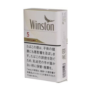 Winston Gold White cigarettes Japan smooth flavor