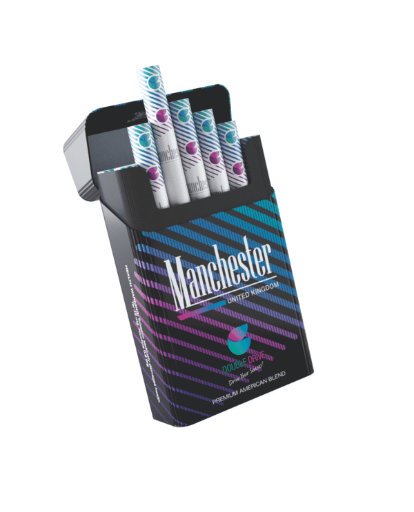 Manchester Double Drive Cigarettes Pack – Dual Flavor Capsule