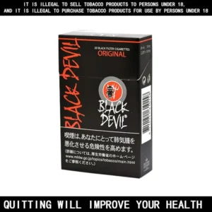 Black Devil Original cigarettes package